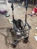 Part of a baby stroller