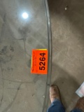 Round glass table
