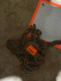 9ft 1 hook tow chain