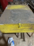 Wood box with latch