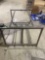 metal rack on wheels