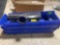 3 shelf bins with screws and bolts