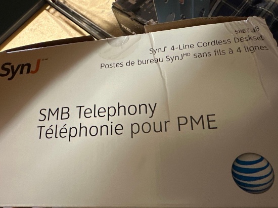 SMB Telephony 4Line Cordless Deskset