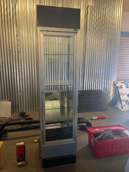 20in x 20in glass display case