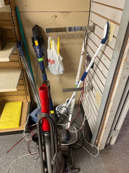 cleaning supplies: vacuums: broom: dusters