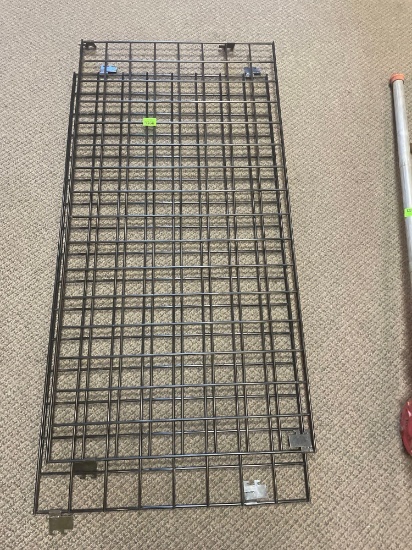 2 hanging display racks