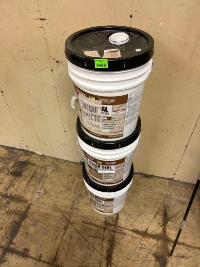 new 5 gallon seal krete clear seal concrete protector
