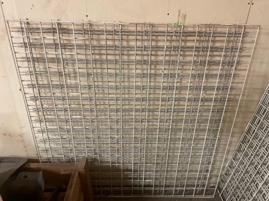 4ft x 4ft metal shelves for pallet racks