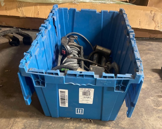 Warn VR8000 winch with remote