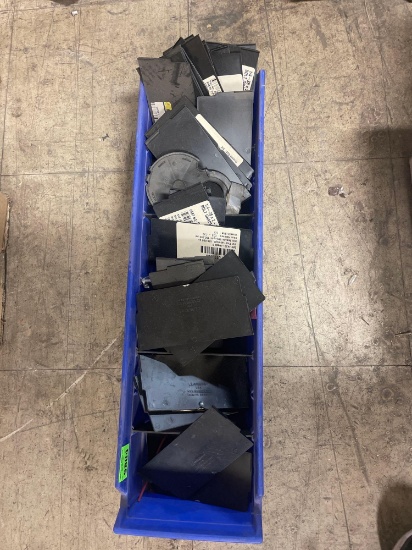 shelf bin with dividers