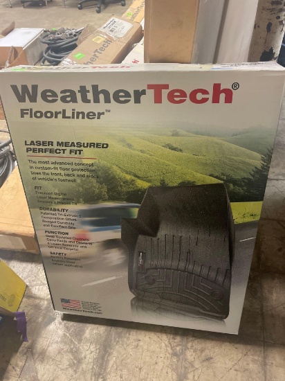 WeatherTech Chevy Silverado 2nd row floor liners