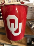 Koozies, lanyards, lights, fake ice cubes, OU Bucket