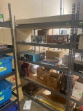 5 tier adjustable metal shelf