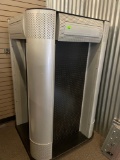 43in x 43in display rack on castors