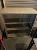 glass front display case