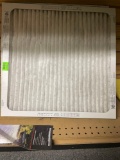two 20 x 20 x 1 air filters