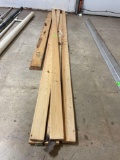 5 1x3x8ft pine boards