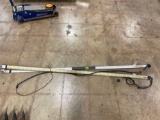 led lights on aluminum bars