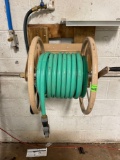 garden hose with metal reel