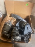 box with 4 air bags, wires, bolts