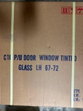 replacement car door glass; tinted