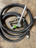 Aggie gas hose with pump