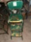 Vintage kitchen stepstool chair Metal
