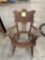 Antique Victorian, child rocking chair