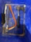 Bol brush for the air pump, tool, plunger, metal container, and a blue tote