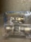 Door knobs and deadbolt not sure of all the parts are on that one. I do see keys and one deadbolt,