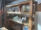 Wood shelf only items on shelf do not go, 8 foot 3 1/2 inch wide by 24 inches deep 7 foot high