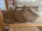 Swivel style Hangingbarstools four pieces