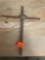 Cross made out of nails