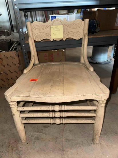 Antique wooden chair