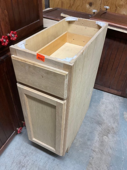 Cabinet unfinished