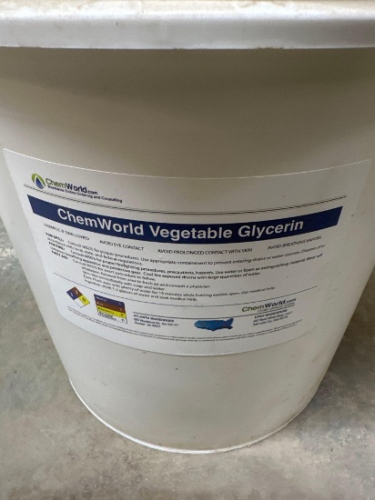 CHEMWORLD vegetable GLYCERIN5 gallons
