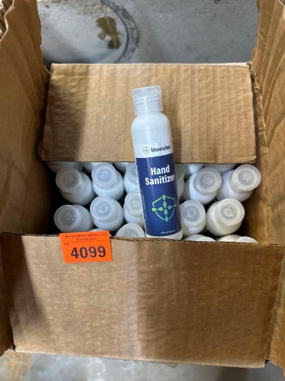 Hand sanitizer bottles