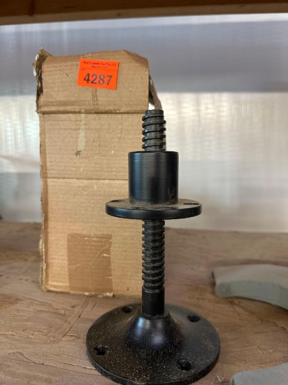 Patio stool adjustment adjuster
