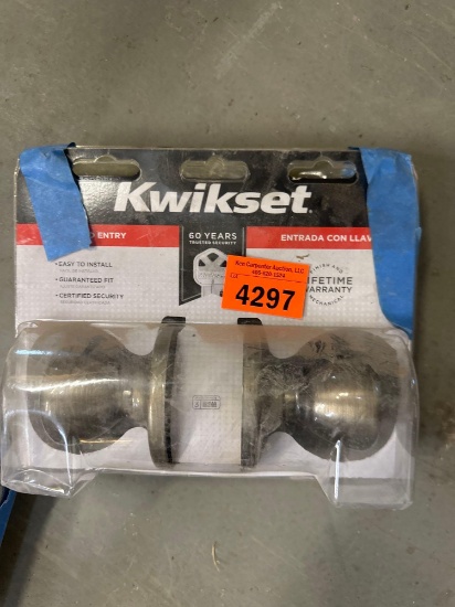 Quickset door knob