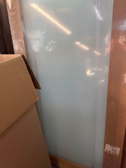 Door with a glass panel 3.0 x 6foot 8