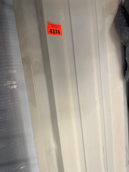 Sheet metal Two pieces approximately 10 foot two pieces approximately 5 foot