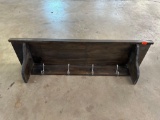 Shelf, coat rack