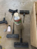 Tire, plugs and tools