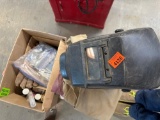 Welding, hoods, welding, rod, Chipping hammer clamp Welding