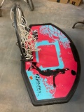 Basketball backboard and goal