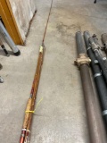 9 foot fly rod and a fly rod. It is bamboo with many extensions.