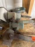 Inch and a half used valves six of them and soap dispensers