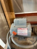 DAYTON motor electric brass hold glass capacitor start motor and 115 V or 230 V one horse.