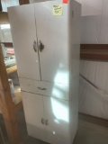 Metal cabinet 2 foot wide 16 inches deep 64 inches tall