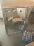 Washroom mirror still in box One outside the box